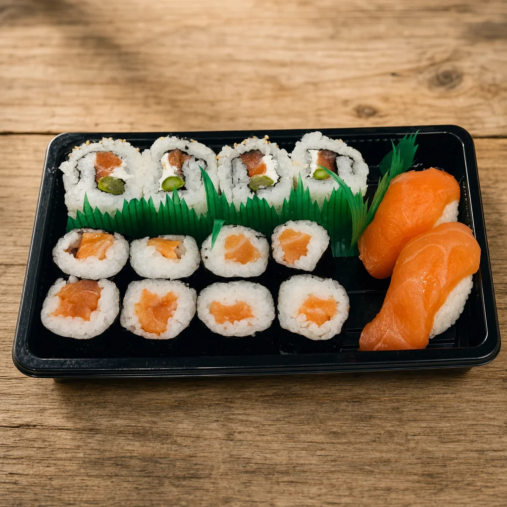 Salmón Combo 12 piezas – Sushi Casco Bilbao